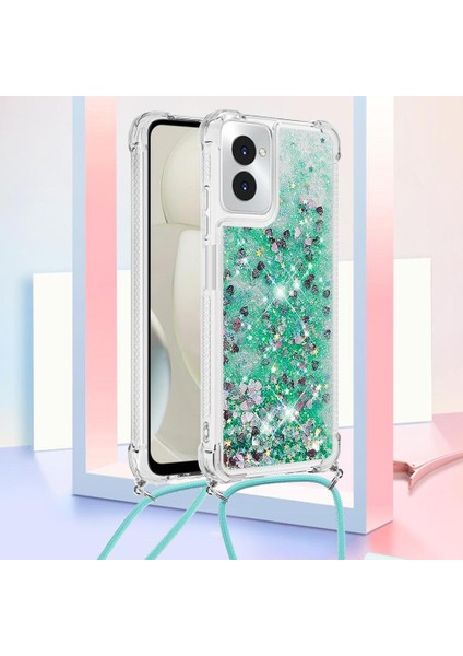 Motorola Moto G Power 5g 2024 Ayarlanabilir Kordon Glitter Lens Için Kılıf (Yurt Dışından) modelleri
