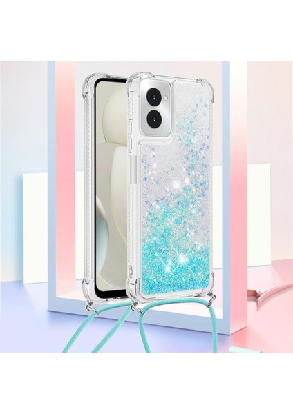 Motorola Moto G Power 5g 2024 Ayarlanabilir Kordon Glitter Lens Için Kılıf (Yurt Dışından) modelleri