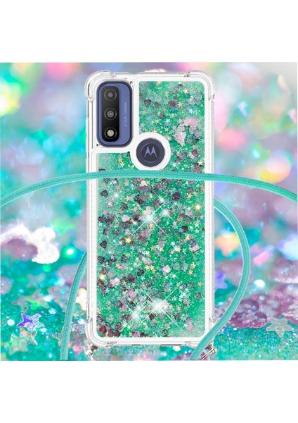 Motorola Moto G Power 2022 Glitter Ayarlanabilir Kordon Lens Için Kılıf (Yurt Dışından) indirimleri