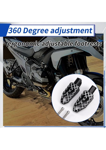 Motosiklet Aksesuarları Bmw R1300GS Için Ön Ayarlanabilir Yolcu Ayakları R 1300 Gs R1300 Gs Ayak Pegs Siyah (Yurt Dışından) indirimleri