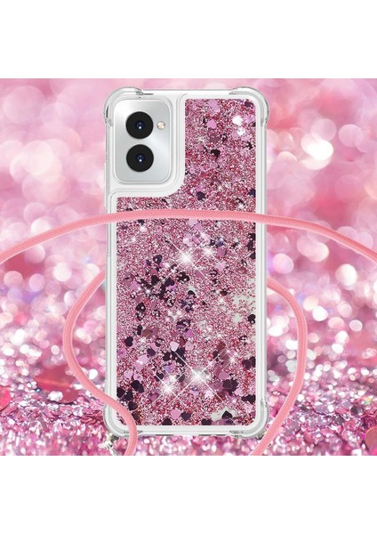 Motorola Moto G Power 5g 2024 Ayarlanabilir Kordon Glitter Lens Için Kılıf (Yurt Dışından) indirimleri