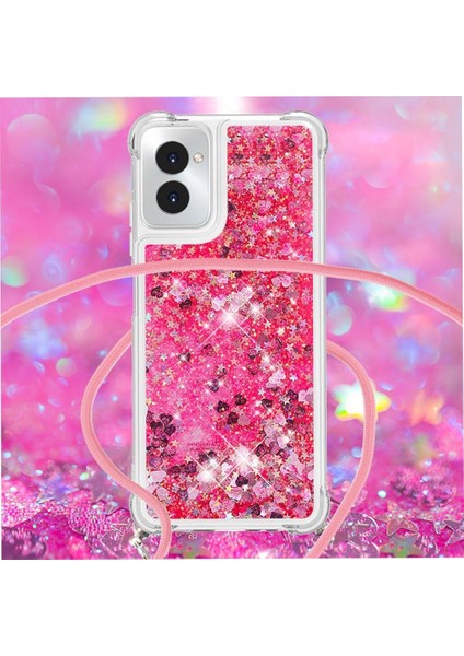 Motorola Moto G Power 5g 2024 Ayarlanabilir Kordon Glitter Lens Için Kılıf (Yurt Dışından) fırsatları