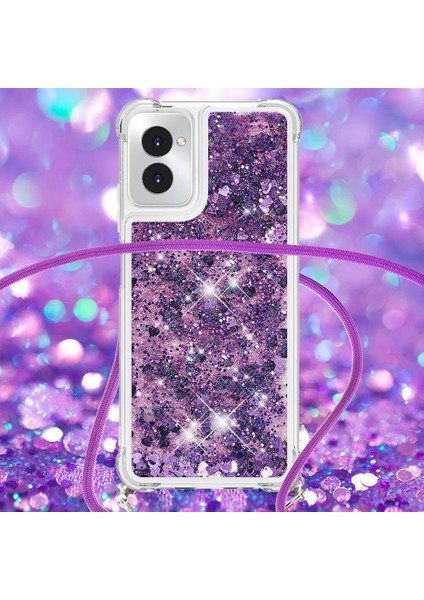 Motorola Moto G Power 5g 2024 Ayarlanabilir Kordon Glitter Lens Için Kılıf (Yurt Dışından) indirimleri