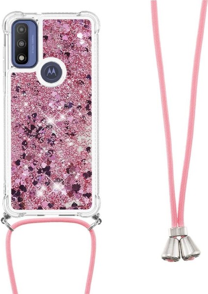 Motorola Moto G Power 2022 Glitter Ayarlanabilir Kordon Lens Için Kılıf (Yurt Dışından) fiyatları