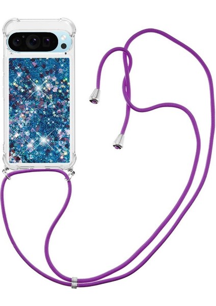 Google Pixel 10 Pro Xl Hafif Dört Köşeli Darbeye Dayanıklı Glitter Için Kılıf (Yurt Dışından)