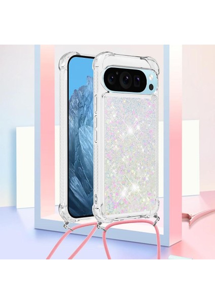 Google Pixel 10 Pro Xl Hafif Dört Köşeli Darbeye Dayanıklı Glitter Için Kılıf (Yurt Dışından) modelleri