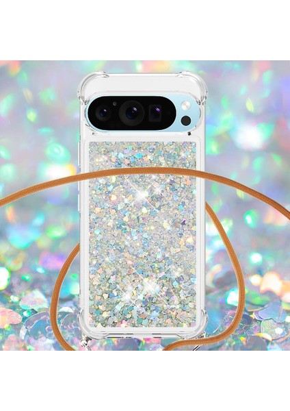 Google Pixel 10 Pro Xl Hafif Dört Köşeli Darbeye Dayanıklı Glitter Için Kılıf (Yurt Dışından) modelleri