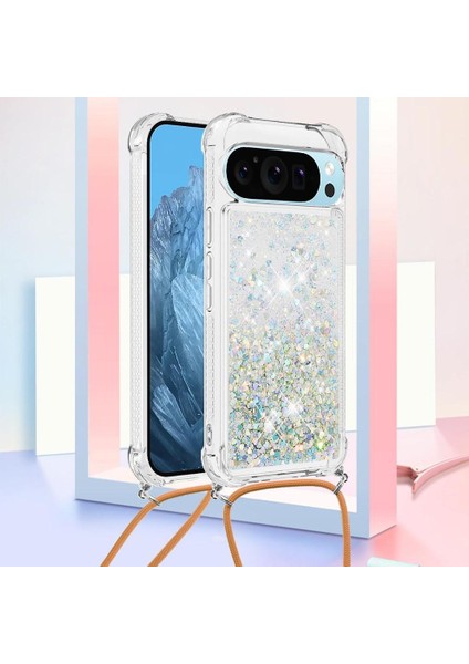 Google Pixel 10 Pro Xl Hafif Dört Köşeli Darbeye Dayanıklı Glitter Için Kılıf (Yurt Dışından) indirimleri