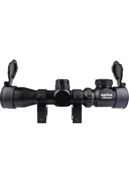 2-6X28 Zoomlu Av Tüfeği Dürbünü Hedef Çizgili,çıft Işıklı ( Lisinya )