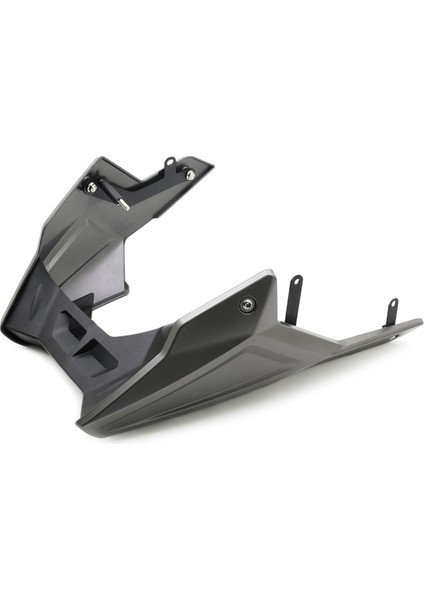 Motosiklet Motor Şasi Örtüsü Egzoz Kalkanı Koruma Eliminator 500 2023-2025 Gri ve Siyah (Yurt Dışından)