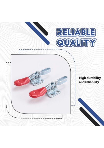 4pcs Hızlı Serbest Bırakma Kelepçesi GH-201 Antislip Yatay 59LBS Makine Çalışma, Ahşap Işleme Için Kapasite Tutma Kapasitesi (Yurt Dışından) fiyatları