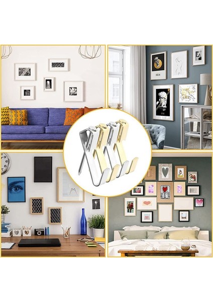 130 Pcs Resim Askıları Kiti - 30LB Çok Amaçlı Resim Asılı Kancalar Kiti Alçıpan Ahşap Duvar Resim Asılı Tırnaklar (Yurt Dışından) fırsatları