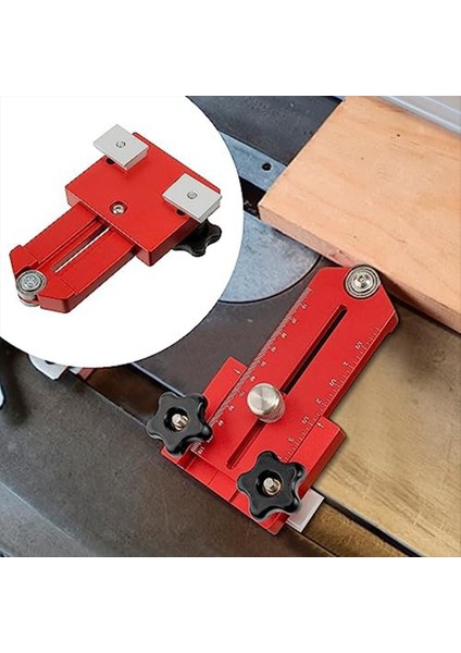 Genişletilmiş Yarık Jig Masa Testere Jig Rehberi Tablo Testere Bandı Testere Jig Masa Testere Çit Kılavuzu Tekrar Tekrar Dar Kesimler Yapmak (Yurt Dışından) indirimleri