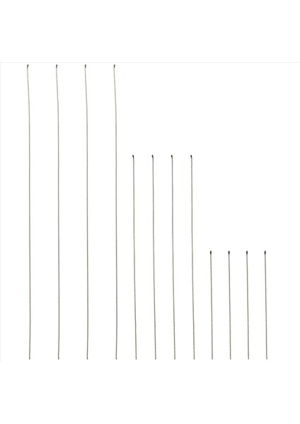 12 Adet Tavan Fanı Çekme Zinciri Uzatıcı Bronz Fan Zinciri Uzantısı 12/23/ 36 Inç Ekstra Uzun Tavan Fanı Çekme Zinciri (Yurt Dışından)