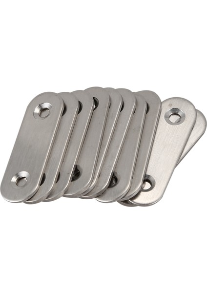 50MMX16MM Düz Onarım Birleştirme Mending Düz Plaka Braketi 10 Adet (Yurt Dışından)