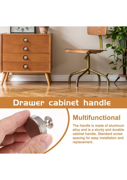10 Paket Mutfak Dolabı Topuzlar Tramvay Etli Dişliler Kabine Donanım Dresser Çekmeceleri Için Alüminyum Düğmeler Gümüş (Yurt Dışından) fırsatları