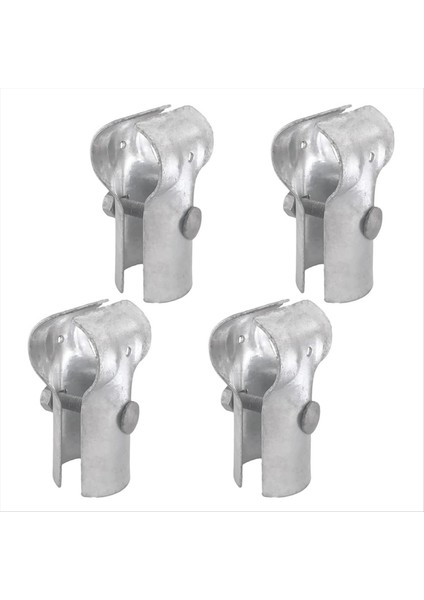 1-3/8in x 1-3/8in Uç Ray T Kelepçesi, Galvanizli Çelik Zincir Bağlantı Çit T Kelepçesi, 1-3/8in Od Boru 4 Paketi Için Uç Ray Kelepçesi (Yurt Dışından)