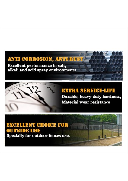 1-3/8in x 1-3/8in Uç Ray T Kelepçesi, Galvanizli Çelik Zincir Bağlantı Çit T Kelepçesi, 1-3/8in Od Boru 4 Paketi Için Uç Ray Kelepçesi (Yurt Dışından) indirimleri