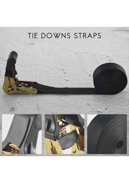 2 Paket 20 Ft Cırcır Kravat Downs Straps 6m X25MM Sonsuz Cırcır Kayışı Ağır Dermi Kam Kurakları Motosikletler Için Kayış, Araba (Yurt Dışından) indirimleri