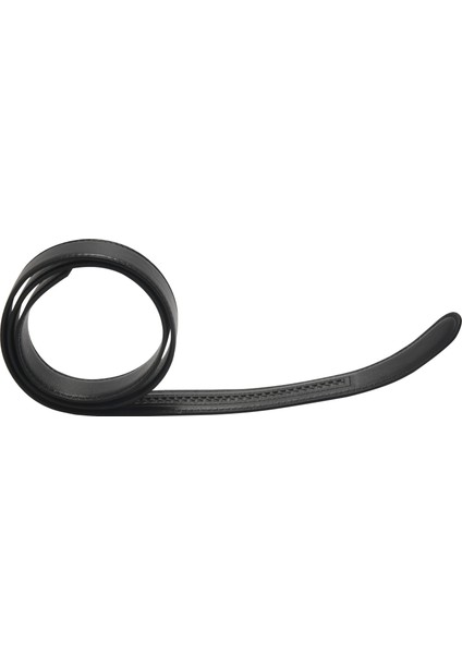 Lüks Erkekler Otomatik Şerit Bel Kayış Kemeri Tokalaşmadan Siyah (Yurt Dışından)