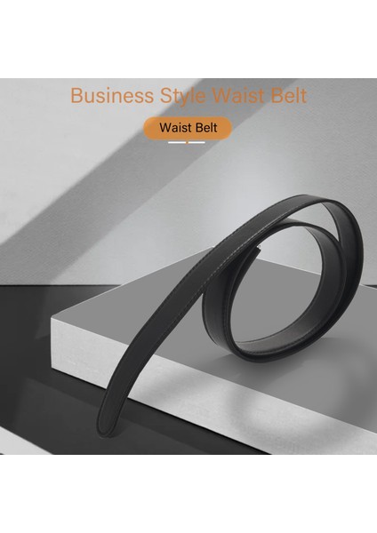 Lüks Erkekler Otomatik Şerit Bel Kayış Kemeri Tokalaşmadan Siyah (Yurt Dışından) fiyatları