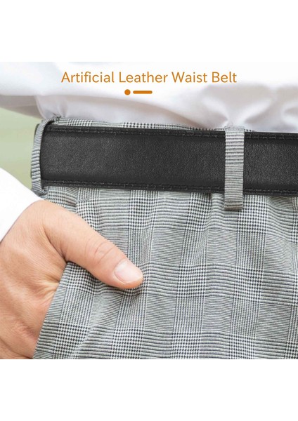 Lüks Erkekler Otomatik Şerit Bel Kayış Kemeri Tokalaşmadan Siyah (Yurt Dışından) modelleri