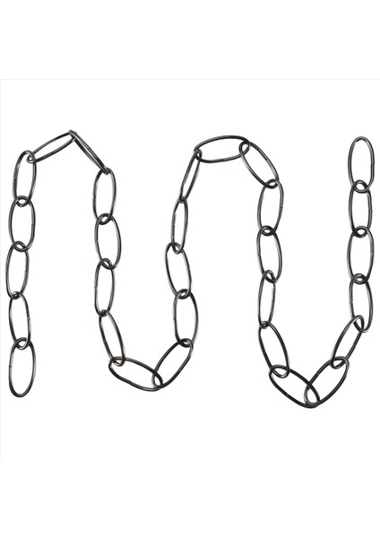 Vintage Avize Asılı Lamba Için 1m Ağır Hizmet Tipi Zincir, Inci Siyah (Yurt Dışından) fiyatları