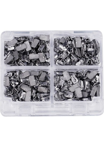 50SETS Dental Ortodontik Bağlanabilir Bukkal Tüp .022 Bölünmüş Örgü Tabanı Convertible Donvertible Tek Tüp 1. Molar .022 (Yurt Dışından) fiyatları