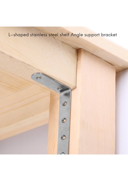 125X75MM L Şekar Paslanmaz Çelik Raf Köşe Brace Açı Braketi (Yurt Dışından) fiyatları