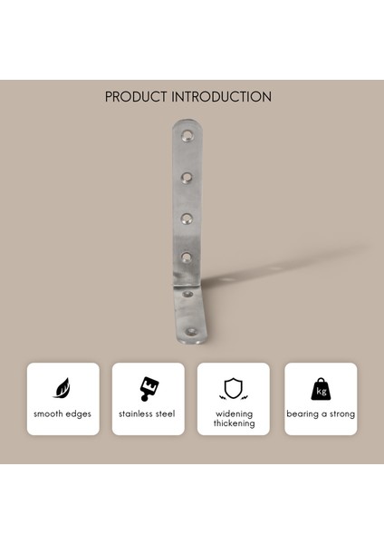 125X75MM L Şekar Paslanmaz Çelik Raf Köşe Brace Açı Braketi (Yurt Dışından) modelleri