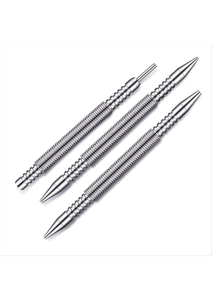 3 Adet Çift Kafa Tırnak Ayarlayıcı ve Menteşe Pimi Yumruk Seti, Çekiçsiz Yay Çivi Yumruk Kapısı Menteşe Pimi Sökücü Aracı 5000 Psi (Yurt Dışından)