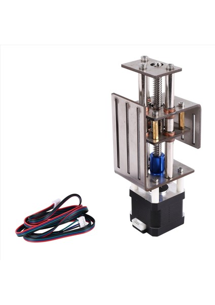 Cnc Z Ekseni Sürgeme Tablosu Cnc Yönlendirici Kiti Dıy From Küçük Şanzıman Modülü 100MM Mesafe Ahşap Miller Z Eksen Motoru (Yurt Dışından)