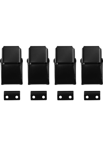4 Pcs A27 Siyah Gizli Geçiş Yüklü Mandal Kelepçesi Kasa, Araç Kutusu, Temizleyici, Dolap Kutuları (Yurt Dışından)