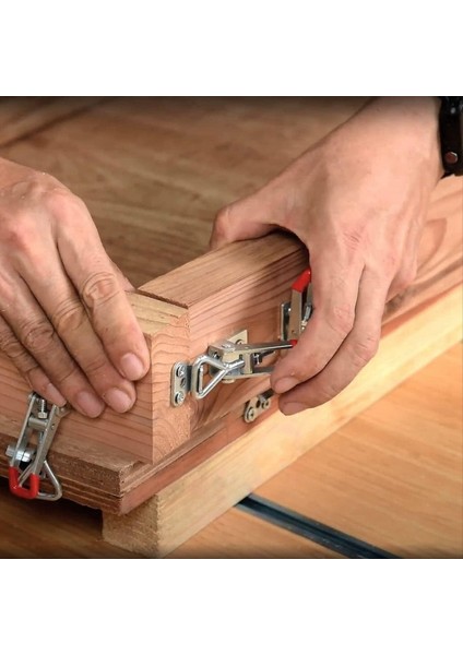 20332 -P2 Çekme Eylem Mandal Açma Kelepçesi 4001 - 220 Lb Kırmızı Vinil Tutucu Kavrama ile Tutma Kapasitesi, 16 Paket (Yurt Dışından) modelleri