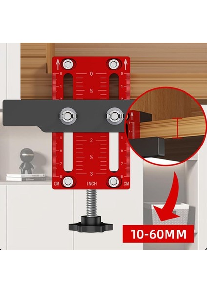 Ayarlanabilir Dolap Kapısı Kurulum Konumlandırıcı, Dolap Kapısı Montaj Jig, Kabine Donanım Jig Aracı Çoğu Kabine (Yurt Dışından) fırsatları