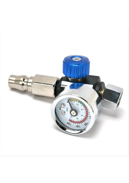 PF20 Konektör Mavisi Olan Hava/pnömatik Alette Hassas Kontrol Için Basınç Göstergeli Hava Kompresör Regülatör Valfi (Yurt Dışından) indirimleri