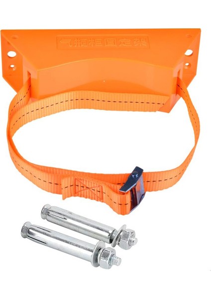 Silindir Monte Gaz Silindir Braketi Dayanıklı Abs Gaz Silindir Tutucu Kampçı Karavan Rv Karavan, Turuncu (Yurt Dışından)