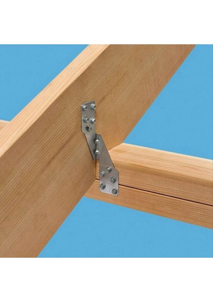 Kasırga Kravat Hick Galvanizli Kasırga Kayışları H2.5A Güçlü Kravat Parantezleri Kafes/kirişler Ahşap Için Bağlar (25PCS) (Yurt Dışından)