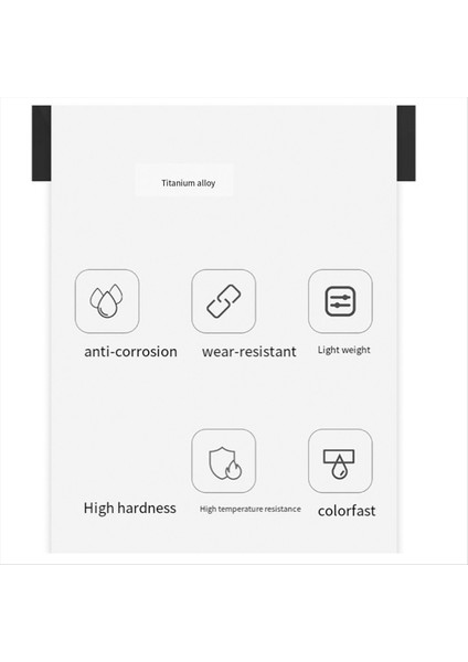 4pcs Titanyum Alaşım Mini Anahtarlık Konnektörü Tokası Evrensel Konnektör Evrensel Halka Yardımcı Halkası Sabit (Yurt Dışından)