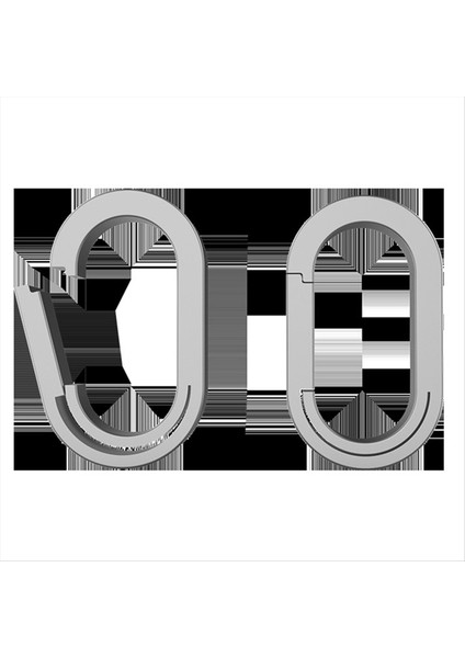 4pcs Titanyum Alaşım Mini Anahtarlık Konnektörü Tokası Evrensel Konnektör Evrensel Halka Yardımcı Halkası Sabit (Yurt Dışından) indirimleri