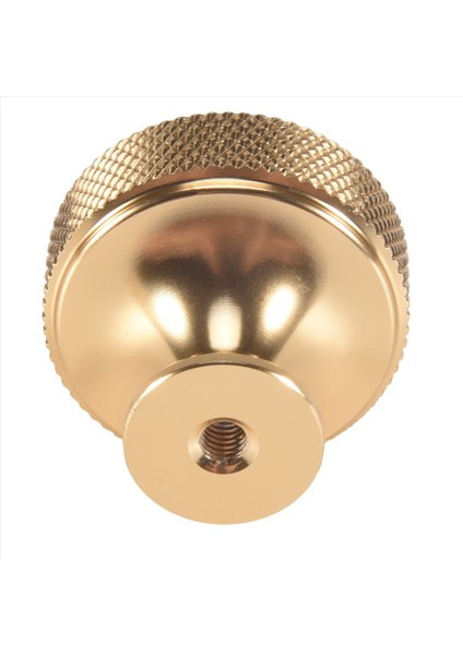 10 Paket 1.2 Inç Fırçalanmış Altın Dolap Düğmeleri Tuhaf Mutfak Dolabı Düğmeleri Altın Çekmece Düğmeleri Yuvarlak Dresser Düğmeleri (Yurt Dışından)