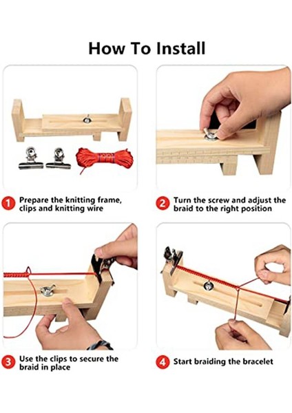 Paracord Jig Bilezik Üreticisi Ahşap Jig Bilezik Üreticisi U Şekil Net Ölçekli Bilezik 2 Kelepçe (Yurt Dışından) fiyatları