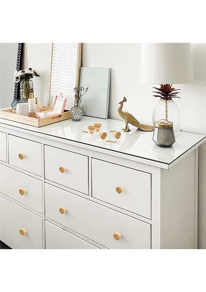 8 Paket Boho Rattan Düğmeler Dresser Çekmeceleri Hasır Dekor Için Ahşap Dolap Knobs Boho Rattan Drawer Pulls (Natural) (Yurt Dışından) modelleri