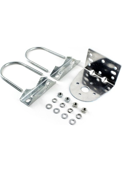 Ham Uhf Vhf Cb Hücresel Kamyoncu Anten, Anten Montaj Braketi Için U Cıvataları ile Anten Direk Kelepçesi N Kadın Tipi Için (Yurt Dışından)