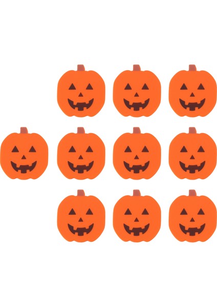 Kabak Düğmeleri, Karikatür Yumuşak Dolap Düğmeleri, Cadılar Bayramı Kabak Dolap Kolu, Fun Cadılar Bayramı Ev Dekoru 10 Adet (Yurt Dışından)