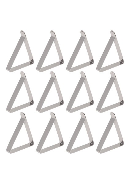 12 Adet Paslanmaz Çelik Masa Örtüsü Klipsi, Kaymaz Ayarlanabilir Tablo Kapağı Kelepçeler Klipsler Klipsleri, Parti Piknik Için (Yurt Dışından) modelleri