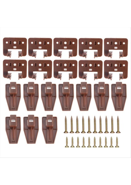 10 Adet Çekmece Slayt Track Rehberi Sıkışçılar Için Orta Montaj Çekmecesi ve Nightstand 1 Çekmece Sistemleri Için (Yurt Dışından) fiyatları