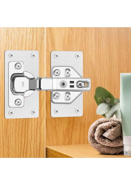 10 Paır Menteşe Onarım Plakası Dolap Mobilya Çekmecesi Masa Onarım Montaj Tool Donanım Paslanmaz Çelik Menteşe Sabitleme Plakası (Yurt Dışından) modelleri