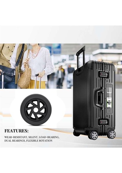 Bagaj Tekerlekleri Yedek Tramvay Kılıfı Kasnak Çarkı Evrensel Aksesuarlar 20-28 Inç Bavul Tekerlekleri Bagaj (Yurt Dışından) fiyatları