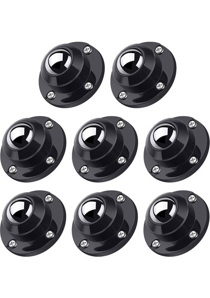 8 Mobilya Için Kendi Kendine Yapışkan Tekerlek Tekerlekleri, Yük Kapasitesi Tekerlek Başına 28 Lbs, Düşük Profilli Döner Tekerlekler (Yurt Dışından)